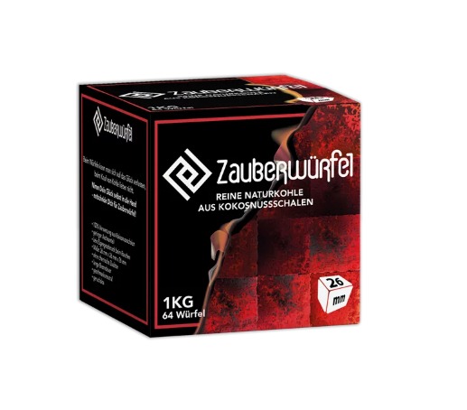 Zauberwürfel 26er - 1 KG - Shisha Kohle