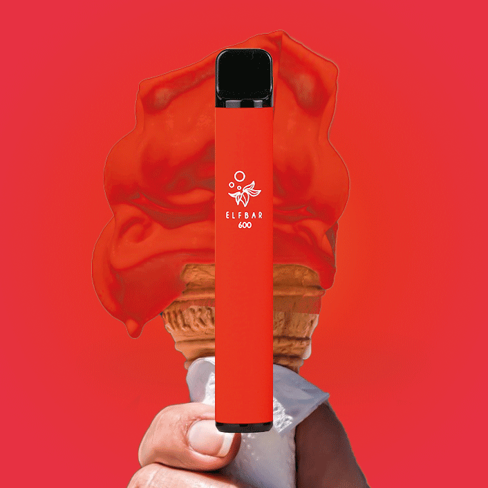 Strawberry Ice Cream  | 600 Züge | Elfbar